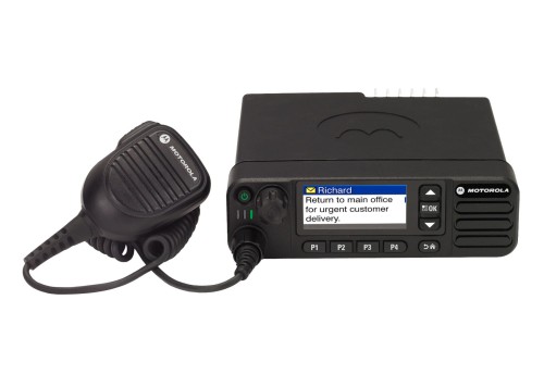 Motorola DM4601e profesjonalny radiotelefon przewoźny DMR z kolorowym wyświetlaczem, GPS, Bluetooth i Wi-Fi